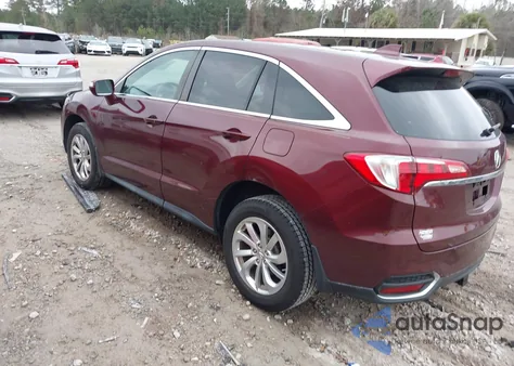 2017 Acura Rdx Acurawatch Plus Package из США, поврежденный, VIN 5J8TB3H38HL020788